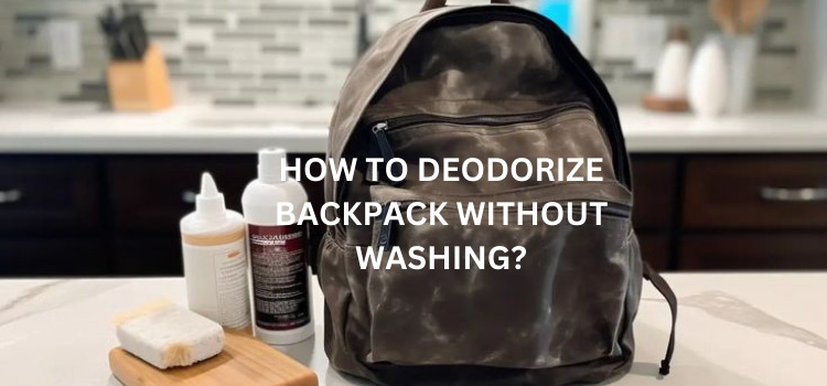 5 Methods How To Deodorize Backpack Without Washing